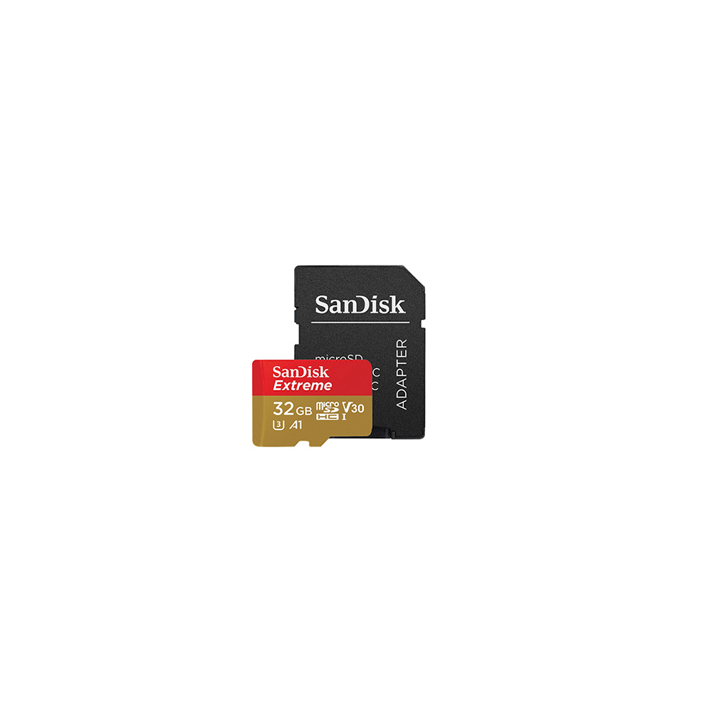 Thẻ Nhớ Máy Ảnh MicroSD Extreme Sandisk 32GB