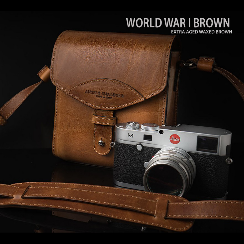 Túi Máy Ảnh Cao Cấp Handmade Angelo Pelle Henri bag (Brown)