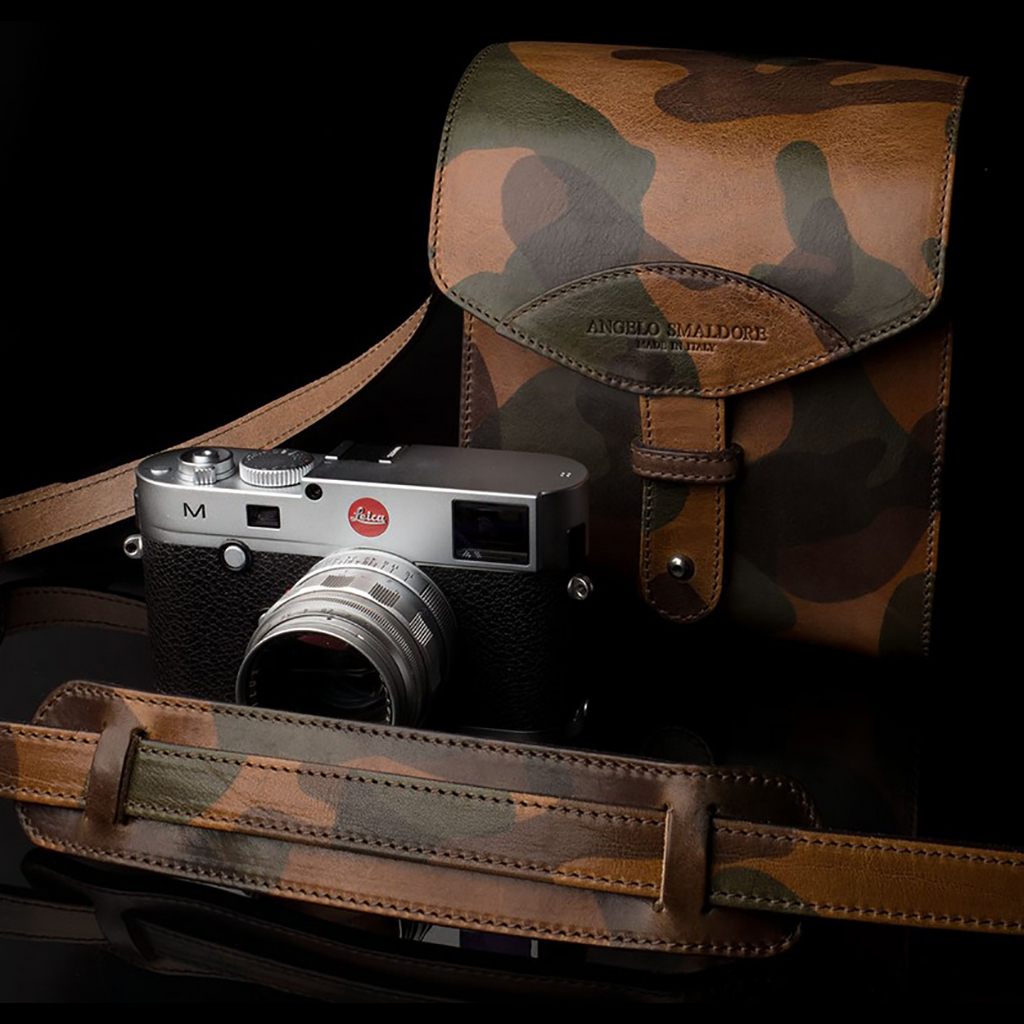 Túi Máy Ảnh Cao Cấp Handmade Angelo Pelle Henri bag (Camouflag)