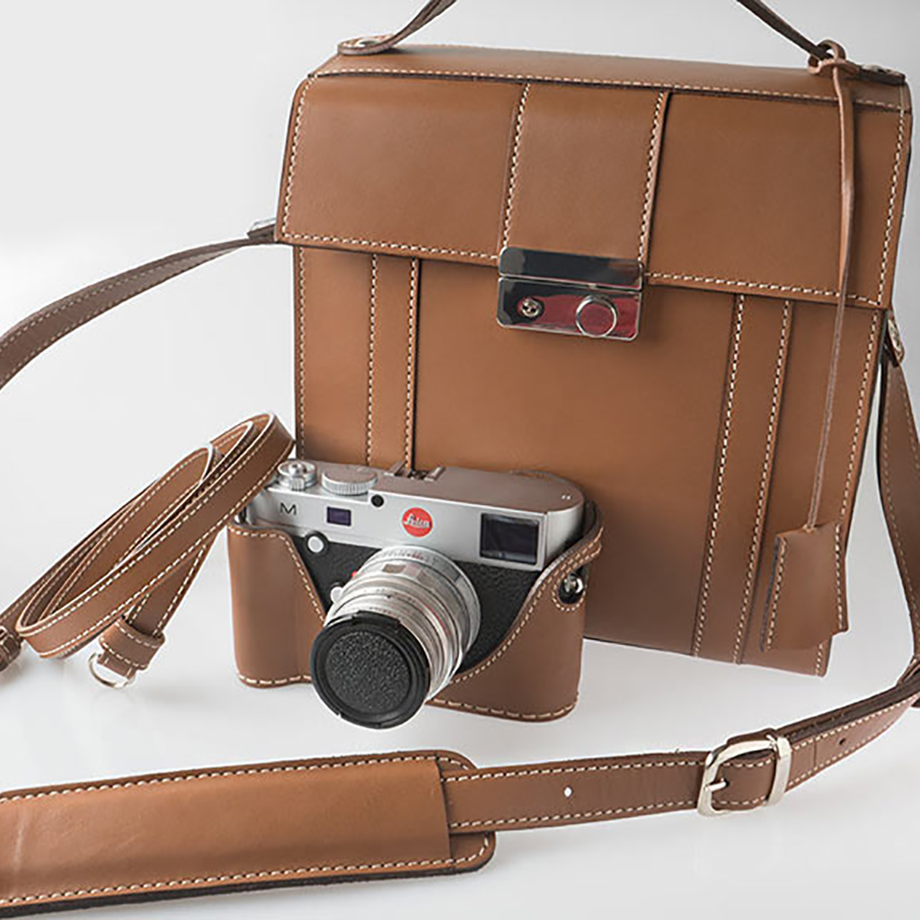 Túi Máy Ảnh Cao Cấp Handmade Angelo Pelle Iconic Cartella