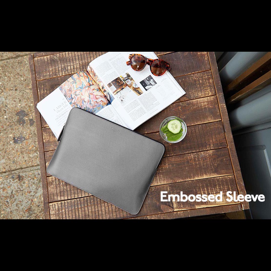 Túi Laptop Knomo Embossed Leather Sleeve 13 inch (14-207)