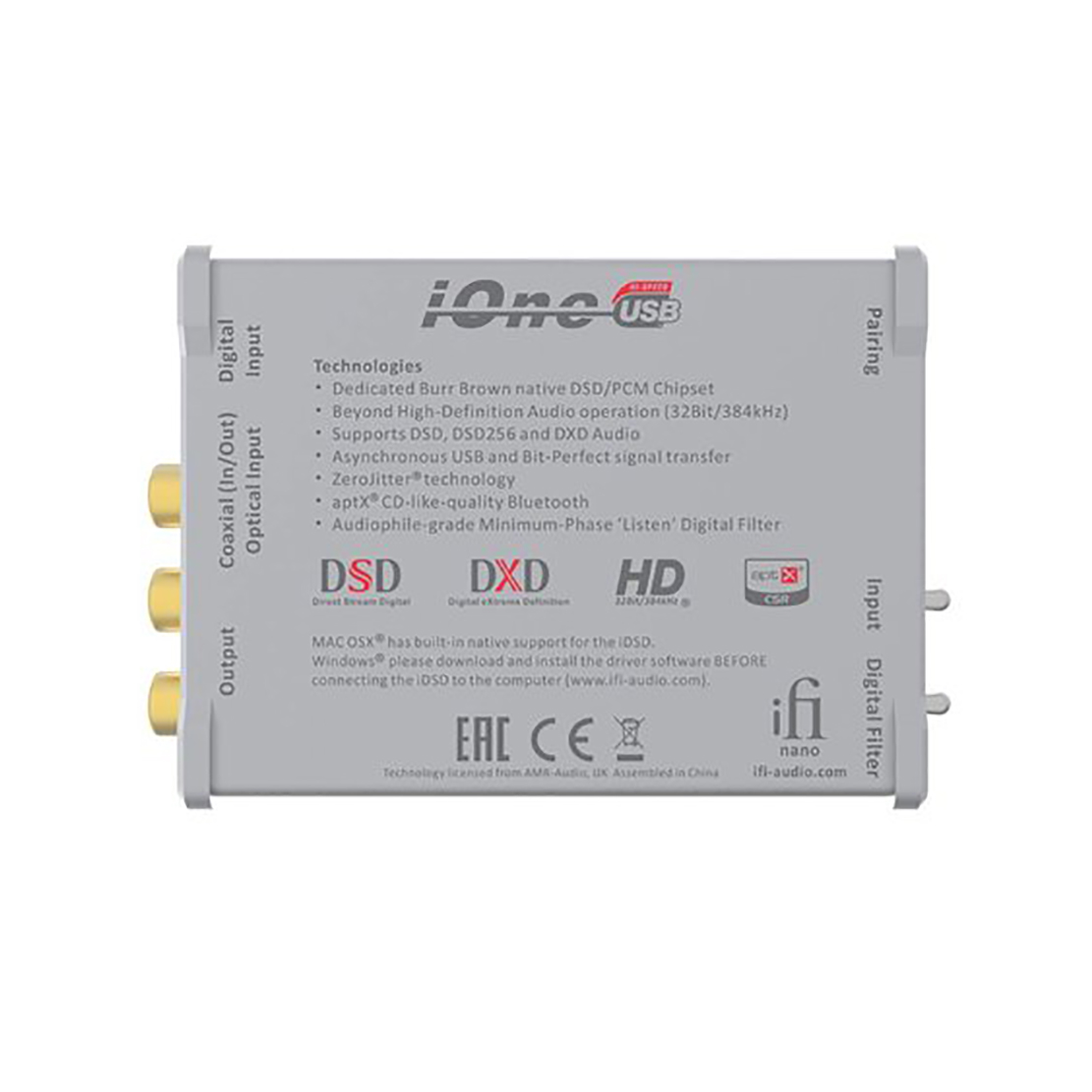 Bộ Giải Mã DAC Bluetooth iFi Nano iOne