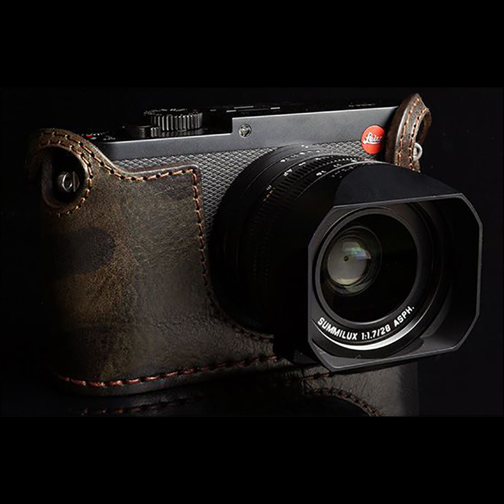Bao Da Máy Ảnh Leica Q Angelo Pelle Half-case