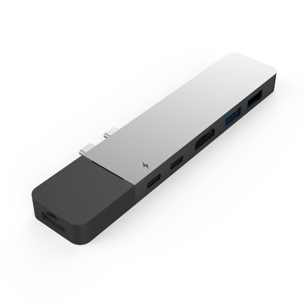 Hub Chia Cổng USB-C HyperDrive Net 6-in-2 (GN28N)
