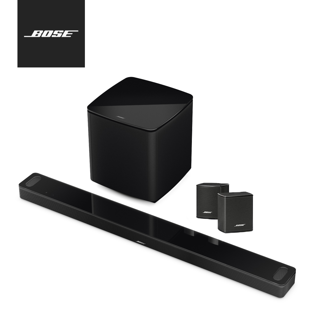 Loa Tivi (Soundbar) Bose Smart Soundbar 900 Black + Bass Module 700 Black + Surround Black