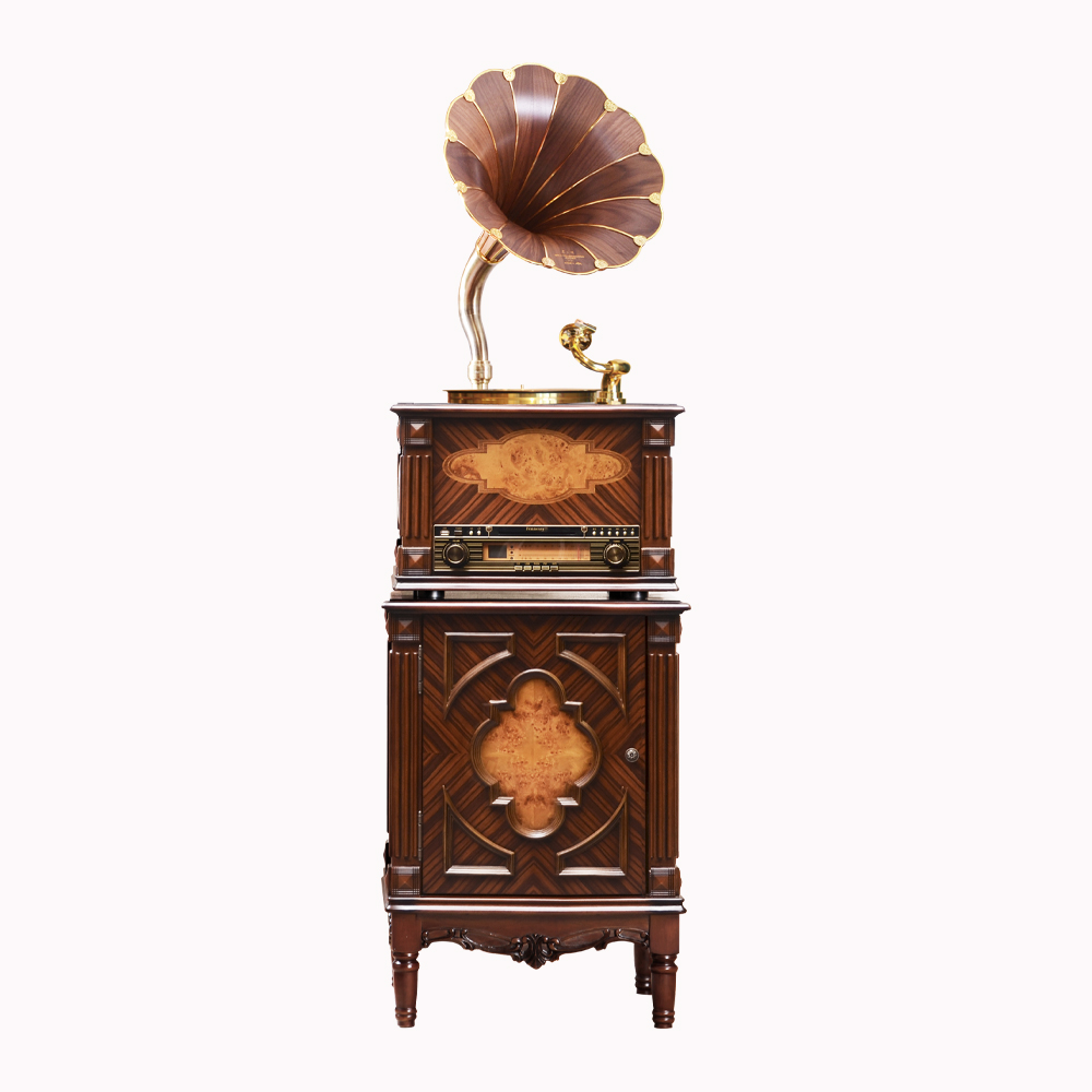 Máy hát đĩa than cổ điển Fennessy Gramophone F1877- 15S