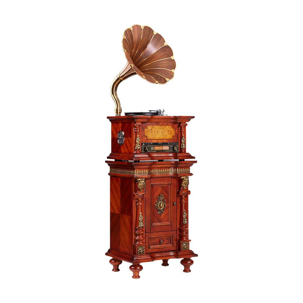 Máy hát đĩa than cổ điển Fennessy Gramophone F1877- 740
