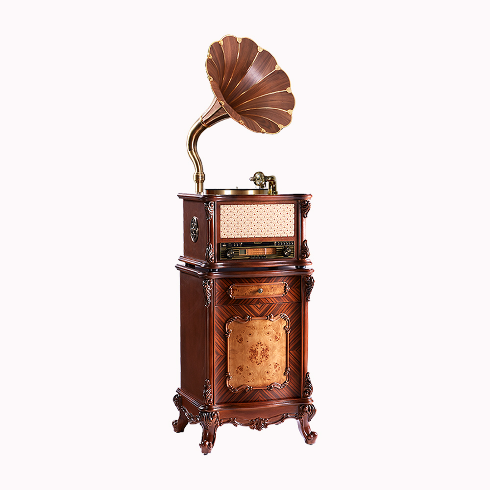 Máy hát đĩa than cổ điển Fennessy Gramophone F1877- 65S