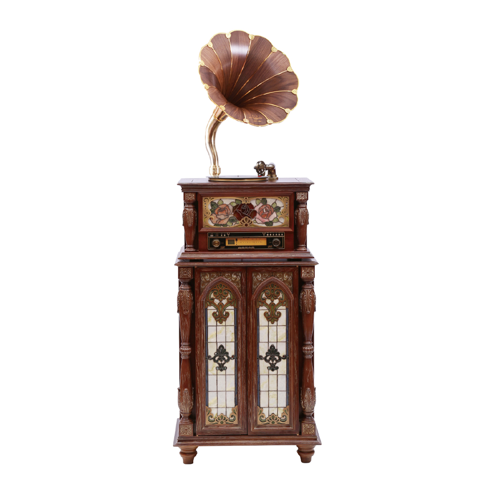 Máy hát đĩa than cổ điển Fennessy Gramophone F1877-10