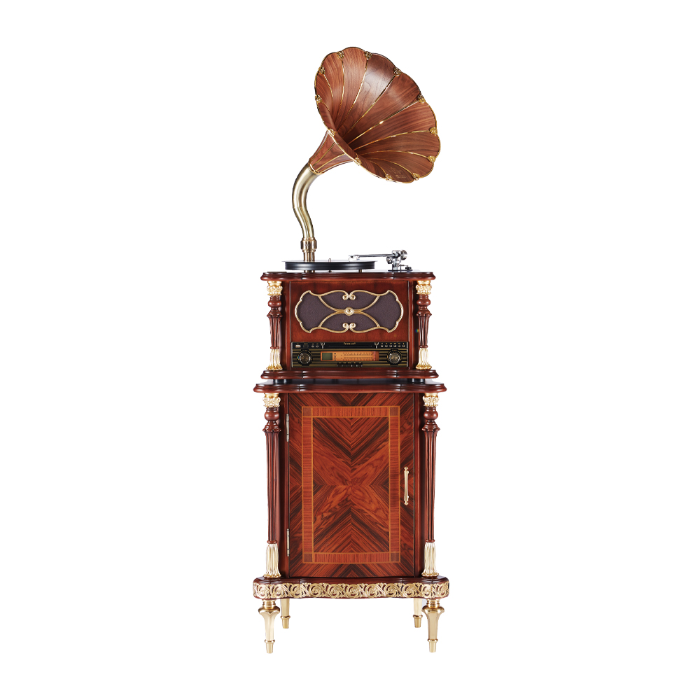 Máy hát đĩa than cổ điển Fennessy Gramophone F1877- 730F