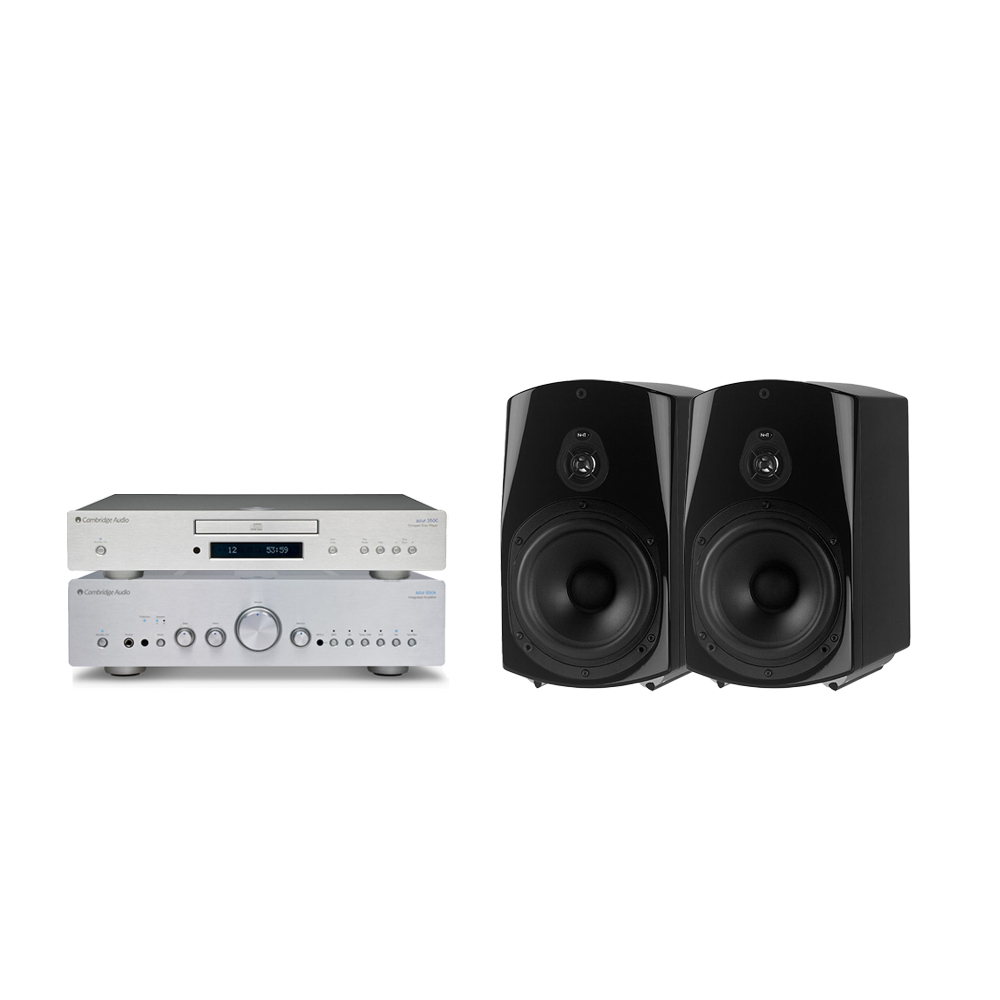 Dàn âm thanh sale tết Loa Bookshelf NHT Two + Ampli Cambridge Azur 650A + CD Cambridge 350C