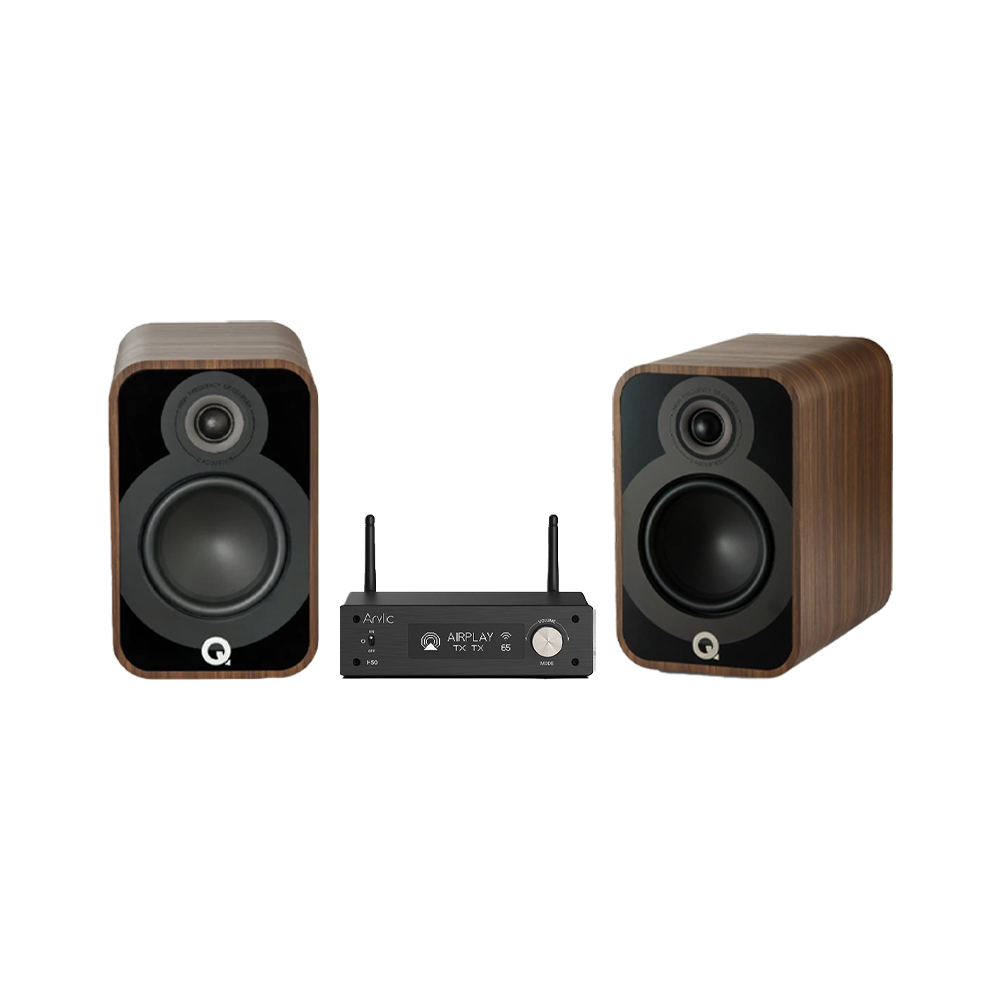 Dàn âm thanh QAcoustics 5020 + Arylic H50