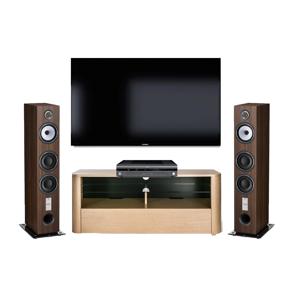 Dàn âm thanh sale Tết Triangle Esprit Antal Ez + Arcam Solo movie