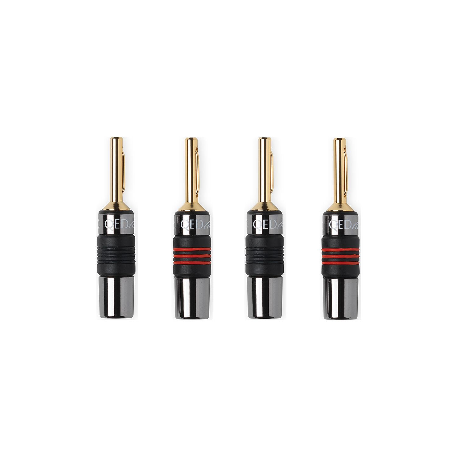 Jack Bắp Chuối Qed Metal 4mm Banana Plug