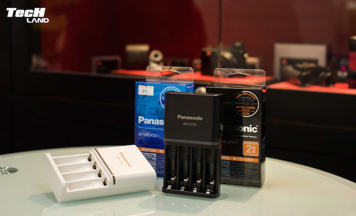 Sạc Panasonic Eneloop BQ - CC55