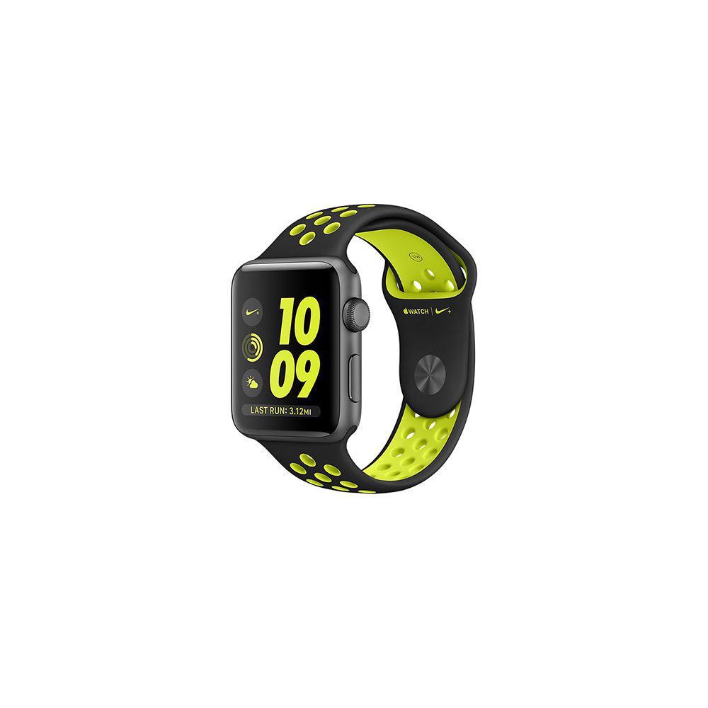 Đồng Hồ Apple Nike+ 42mm (Space Gray/ Black, Volt Band)
