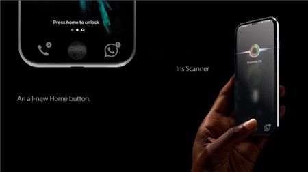 ĐIỆN THOẠI IPHONE 8 SẼ ĐƯỢC TÍCH HỢP CÔNG NGHỆ NHẬN DIỆN MỐNG MẮT